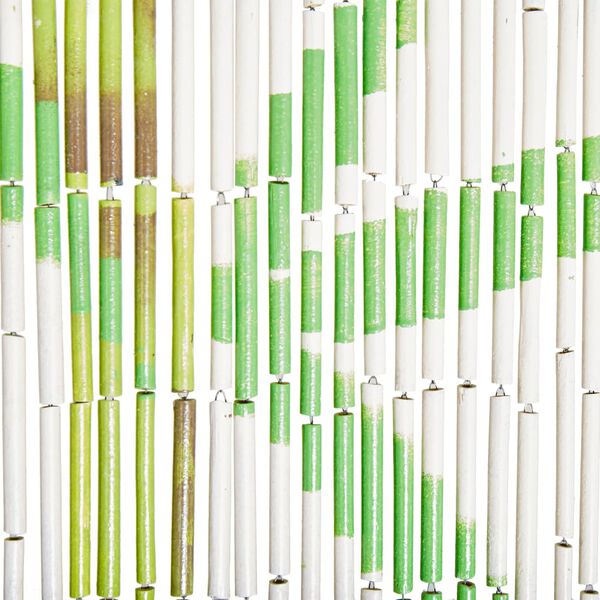 vidaXL ستارة باب طاردة للحشرات خيزران 90×200 سم