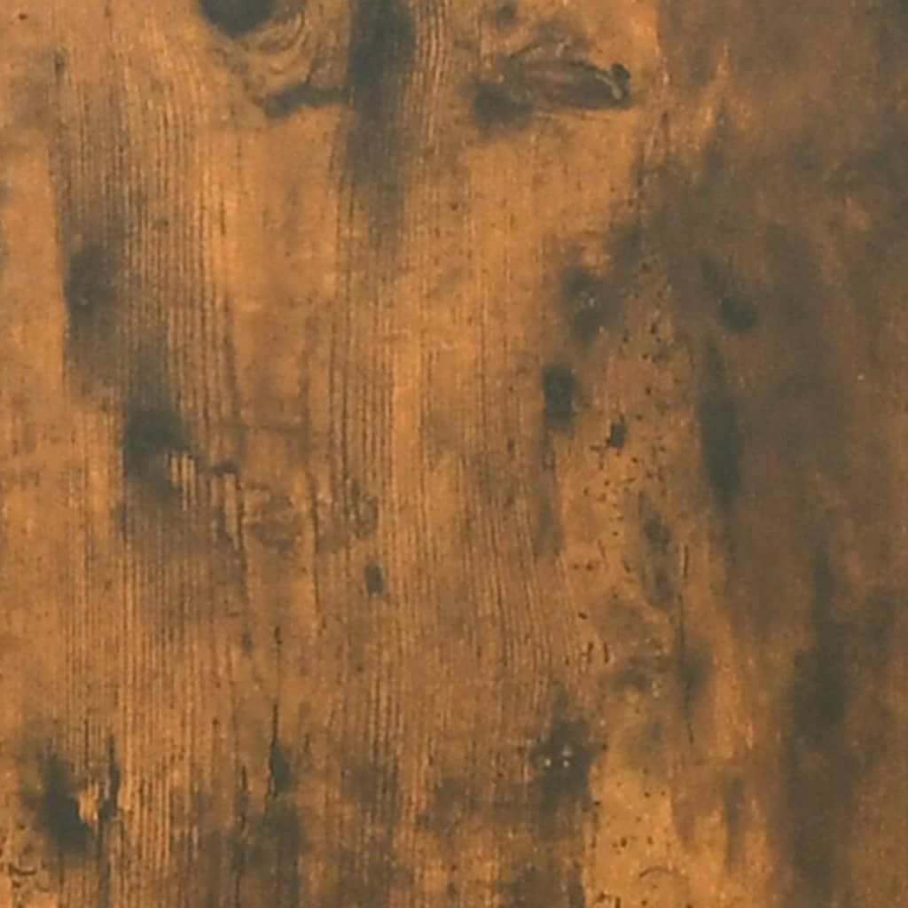 vidaXL خزانة تلفزيون أوك دخاني 100×24×32 سم خشب صناعي