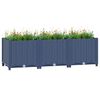 vidaXL حوض زراعي مرتفع 120&times;40&times;38 سم بولي بروبيلين