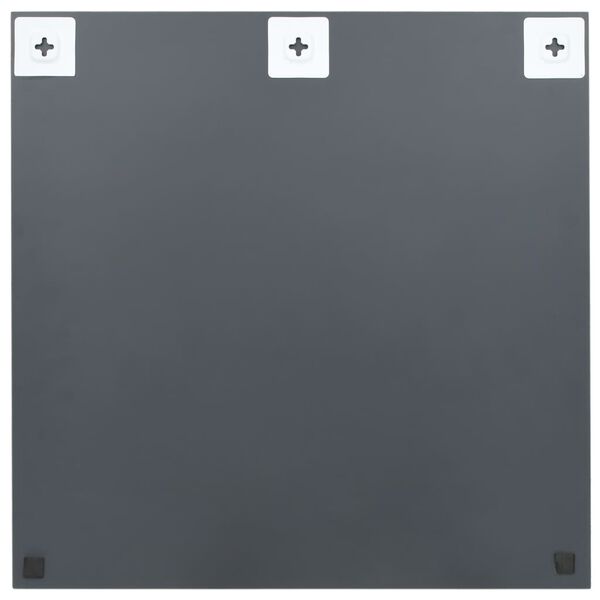 vidaXL مرايا حائط 2ق 60x60 سم زجاج مربع