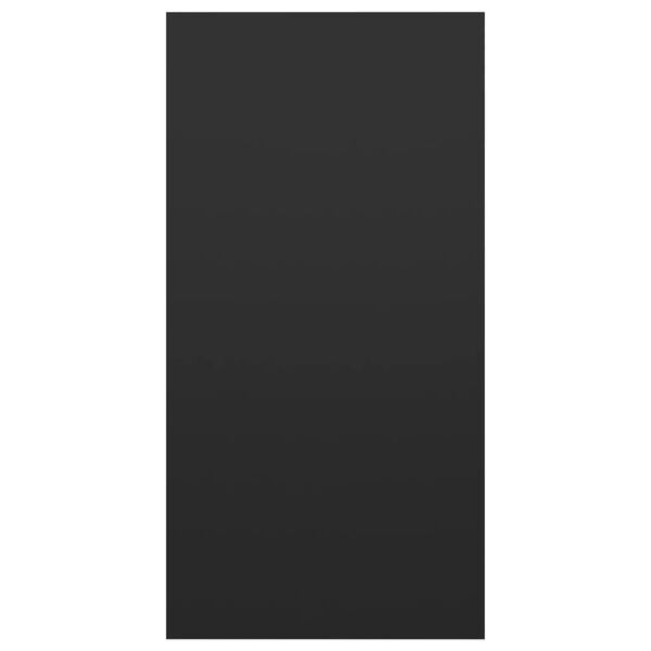 vidaXL طقم خزانة تلفاز 4ق خشب صناعي أسود