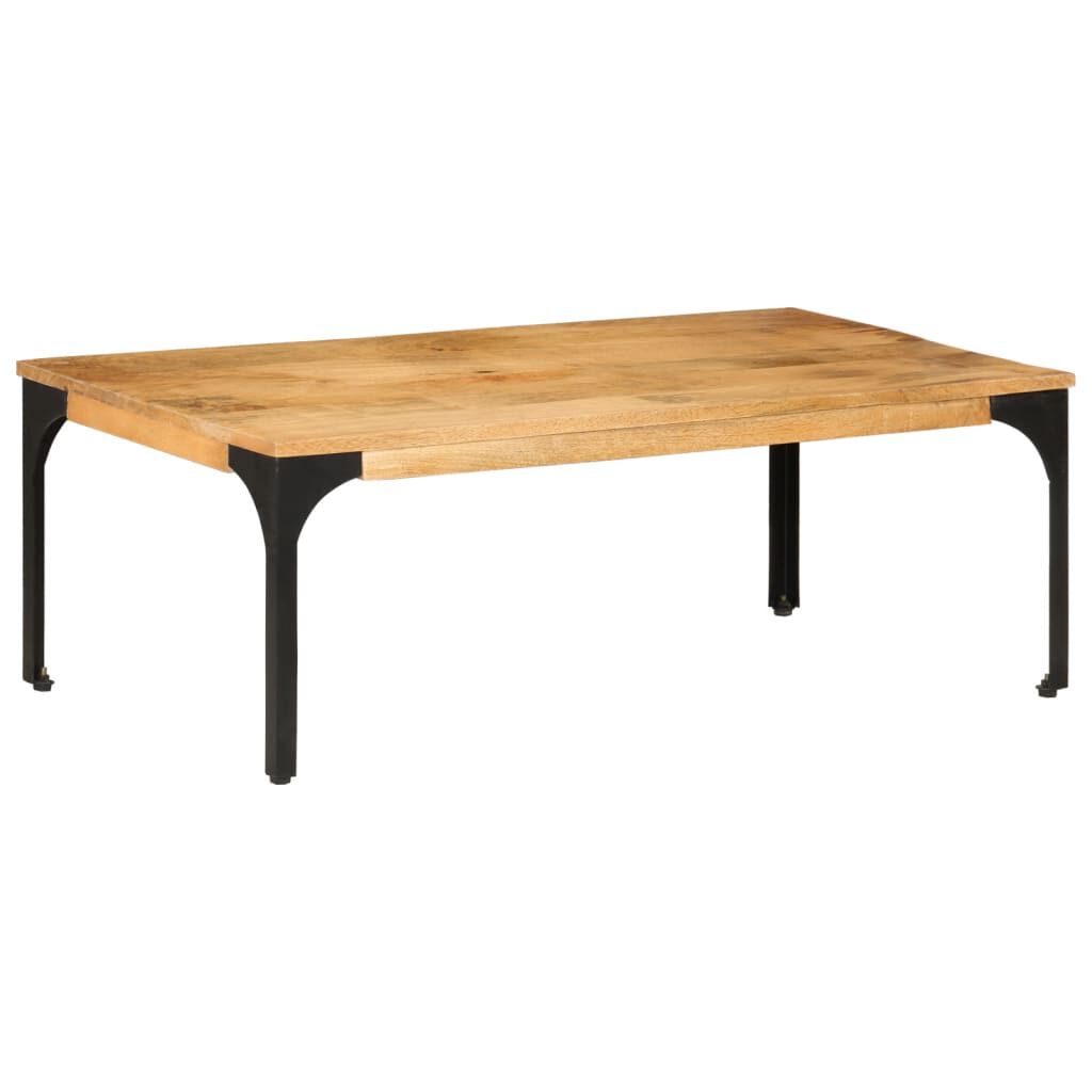 vidaXL طاولة قهوة 100×55×35 سم خشب مانجو صلب
