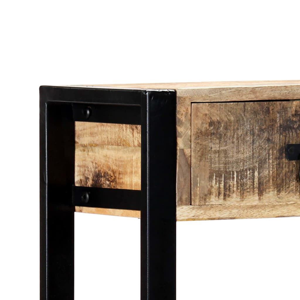 طاولة كونسول 75x30x90 سم خشب مانجو مصمت vidaXL