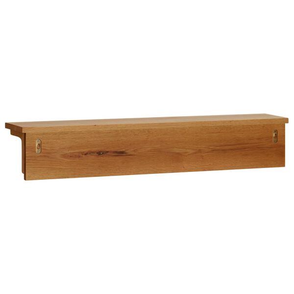 vidaXL حامل معاطف 90×16×16 سم خشب بلوط صلب
