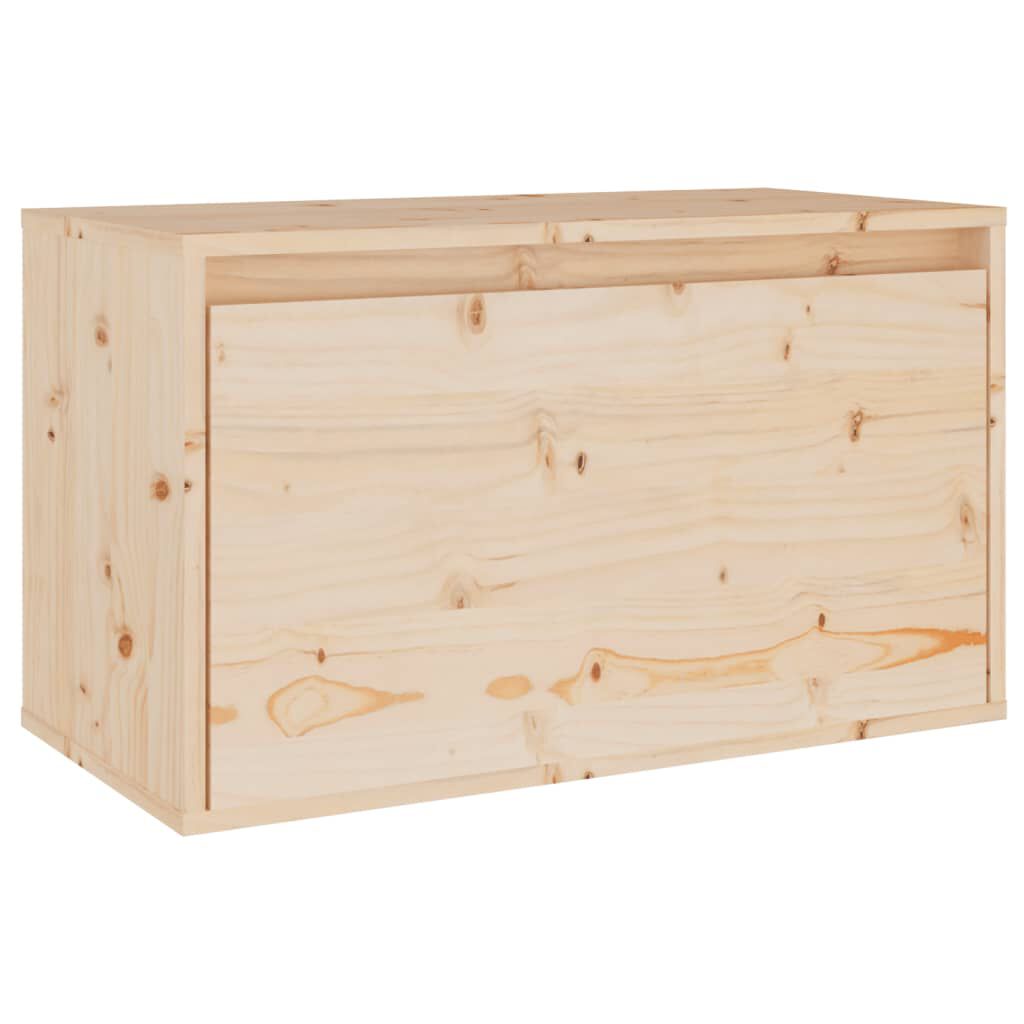 vidaXL خزانة حائط 35x30x60 سم خشب صنوبر صلب