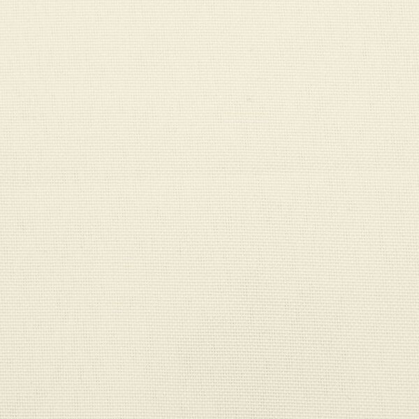 vidaXL وسادة مقعد حديقة طويل لون كريمي 100×50×7 سم قماش أكسفورد