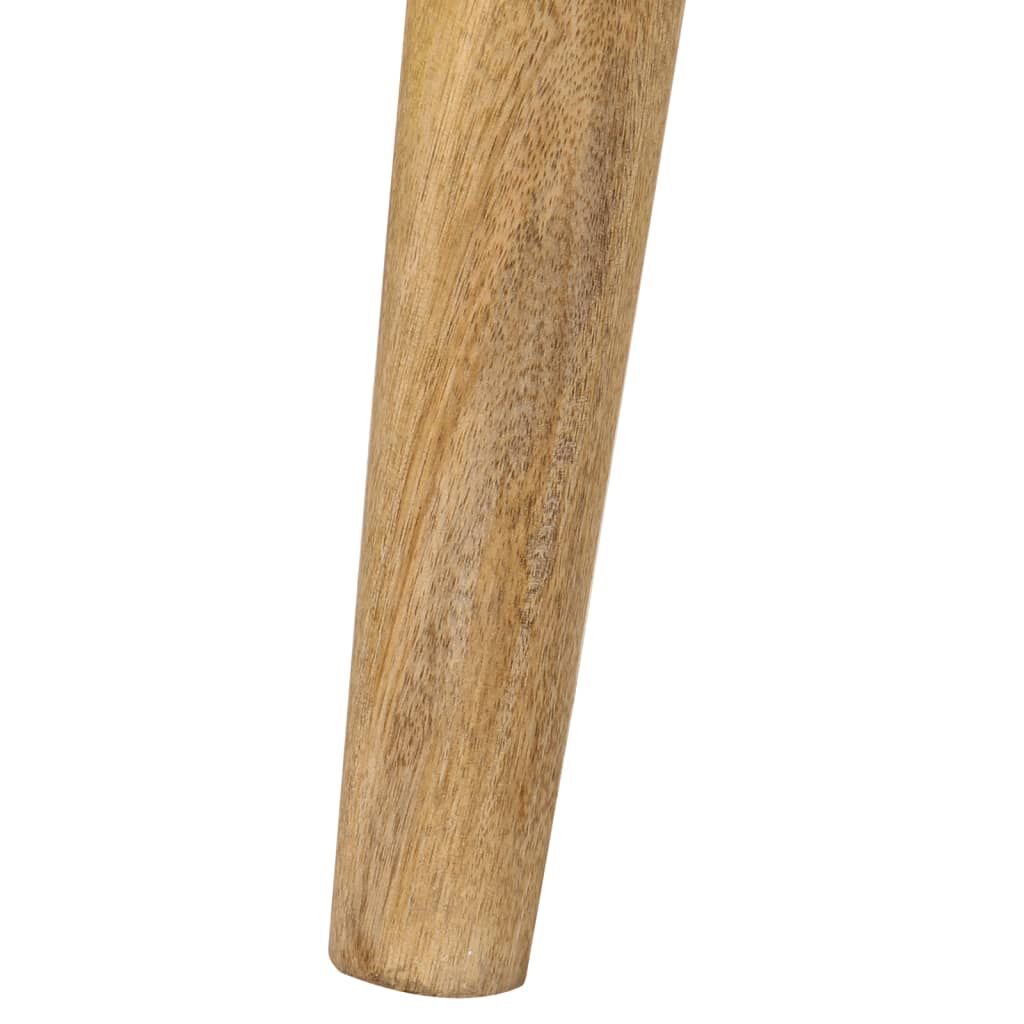 مكتب VidaXL مع أدراج 110x47x76 سم من الخشب الصلب والمانجو