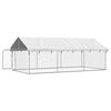 vidaXL منزل كلب خارجي مع سقف 150x200x400 سم