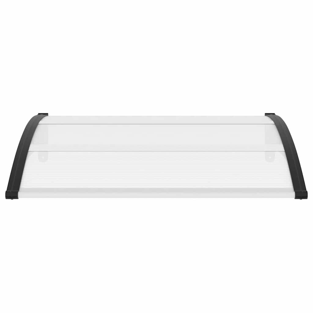 vidaXL مظلة باب 120×100 سم بولي كربونات