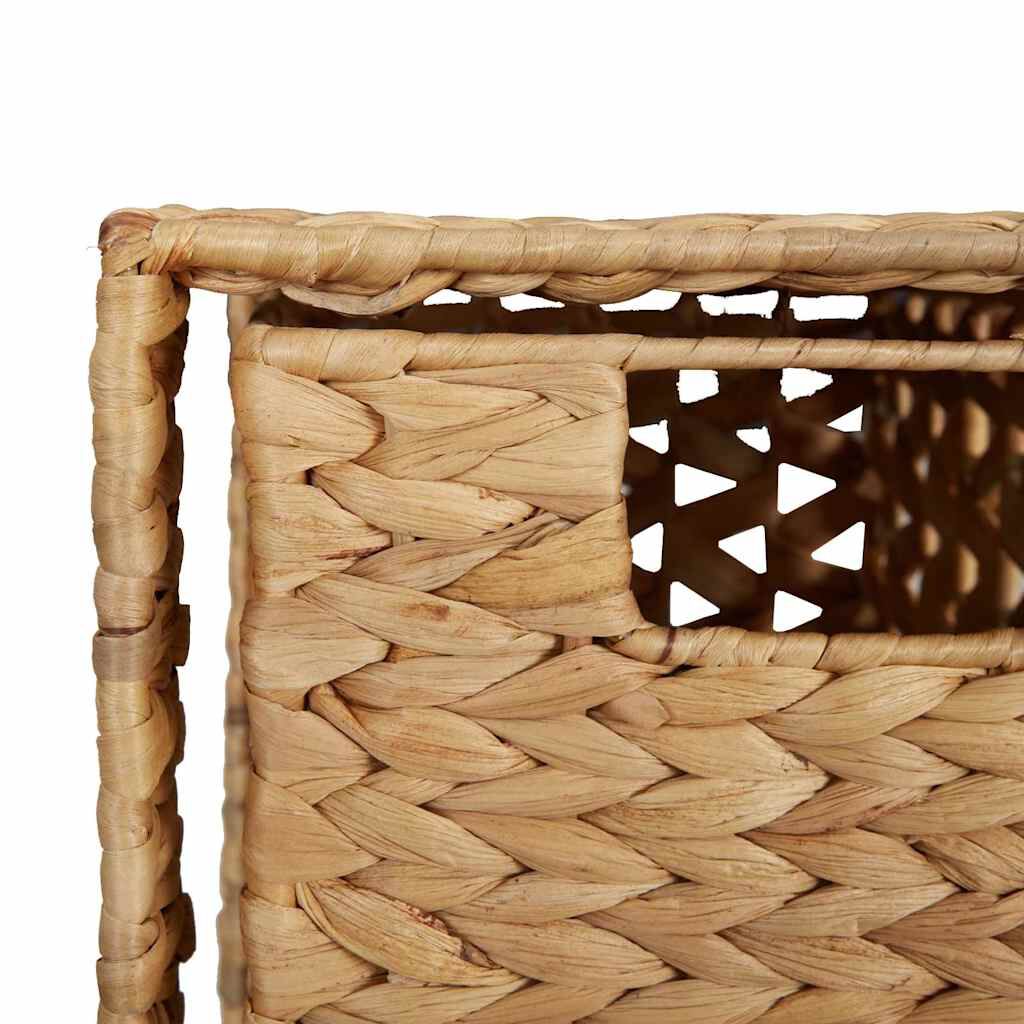 vidaXL وحدة تخزين مع 6 سلال 25.5×37×100 سم ورد النيل