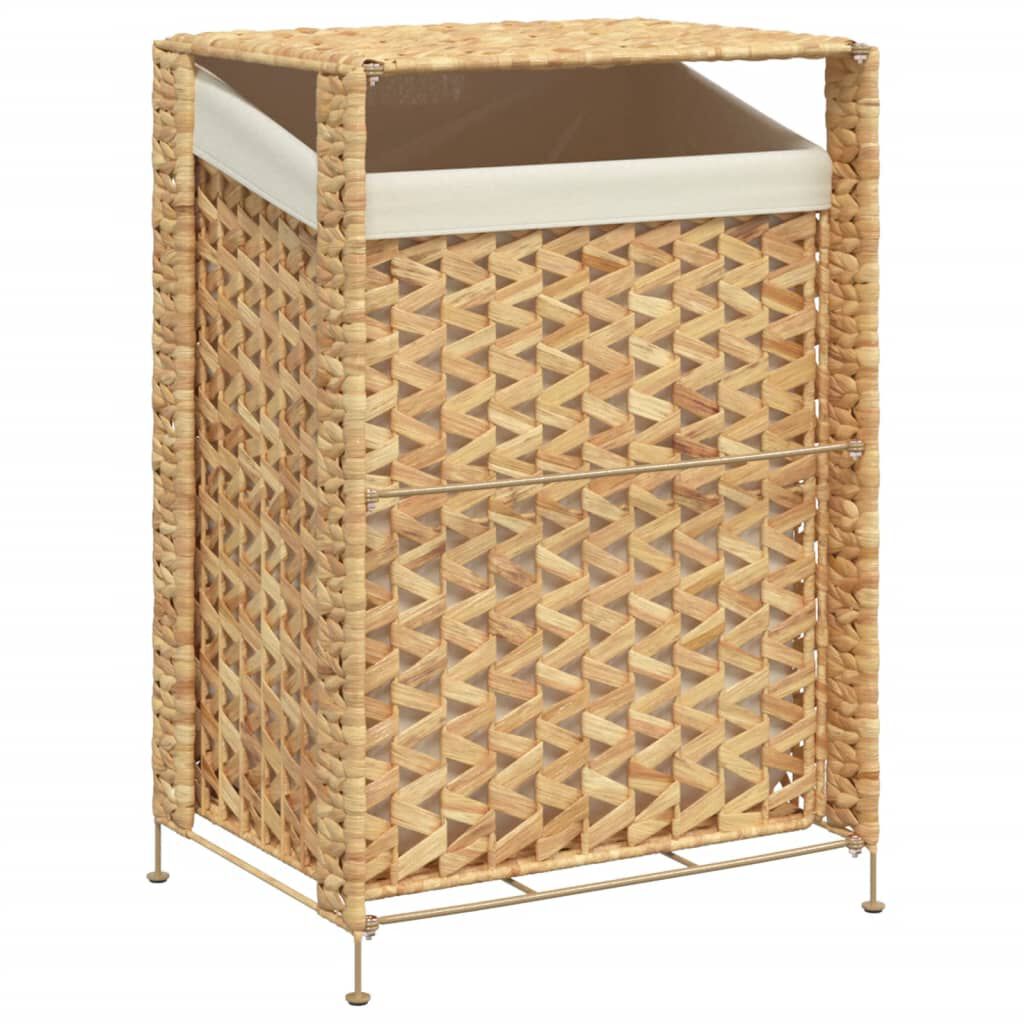 vidaXL سلة غسيل 64x34x44 سم عشب الماء