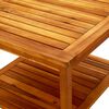 vidaXL طاولة قهوة 60×60×45 سم خشب أكاسيا صلب