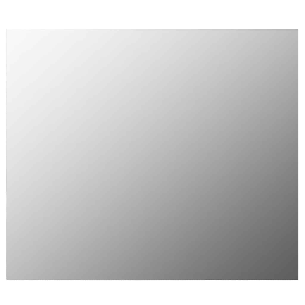vidaXL مرآة بدون إطار 80×60 سم زجاج