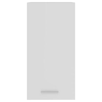vidaXL خزانة معلقة أبيض 29.5×31×60 سم خشب حبيبي