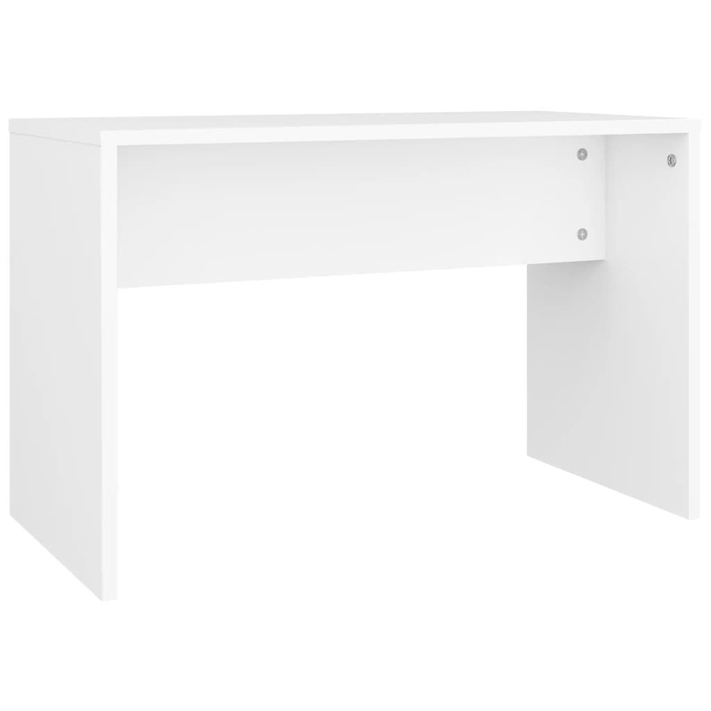 vidaXL كرسي تسريحة أبيض 70×35×45 سم خشب صناعي