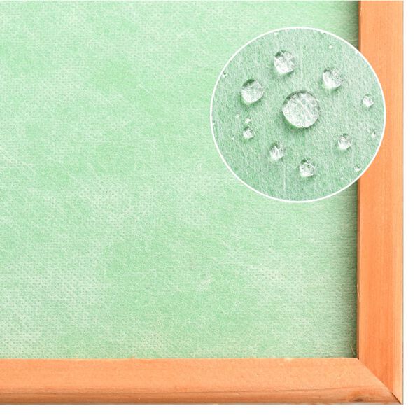 vidaXL قفص أرانب خشب صنوبر صلب وخشب تنوب 87x70x310 سم