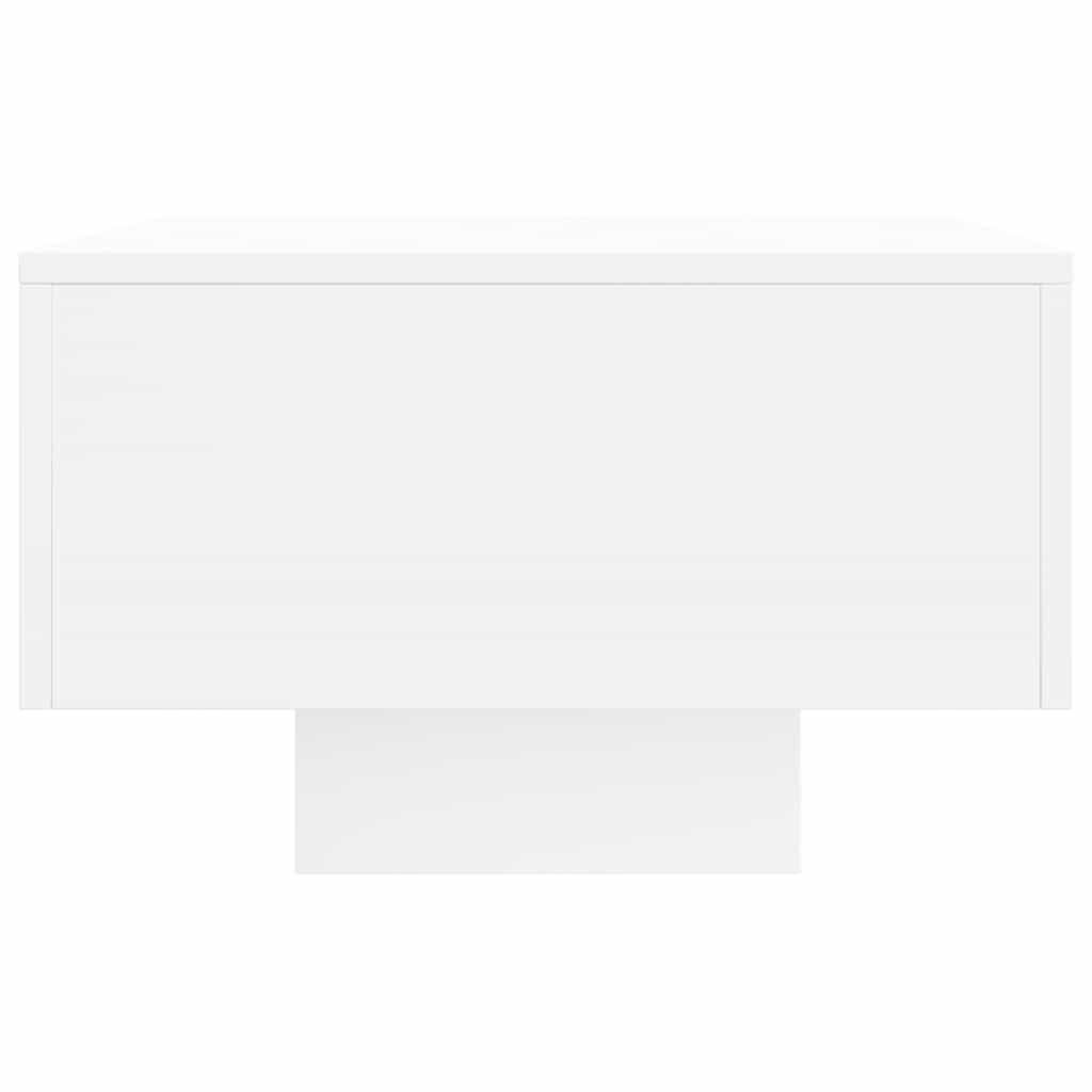 vidaXL طاولة قهوة 31x49.5x100 سم خشب صناعي أبيض