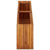 vidaXL حوض حديقة مرتفع 150×30×50 سم خشب أكاسيا صلب