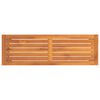 vidaXL مقعد طويل للحديقة 45x35x110 سم خشب أكاسيا صلب
