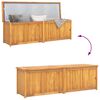 vidaXL صندوق حديقة 175×50×55 سم خشب ساج صلب