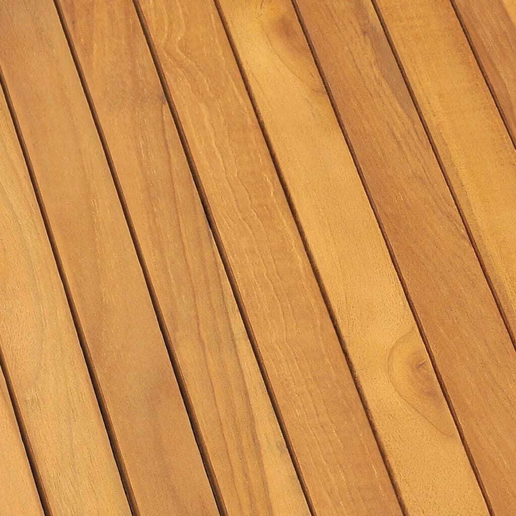 vidaXL صندوق حديقة 200×50×55 سم خشب ساج صلب