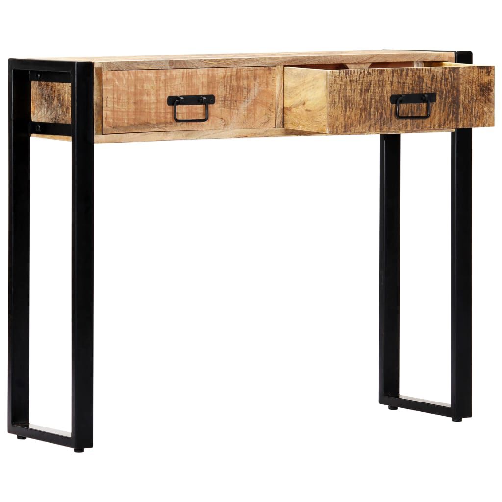 طاولة كونسول 75x30x90 سم خشب مانجو مصمت vidaXL