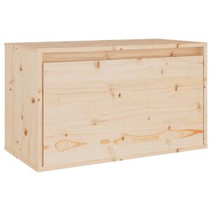 vidaXL خزانة حائط 35x30x60 سم خشب صنوبر صلب