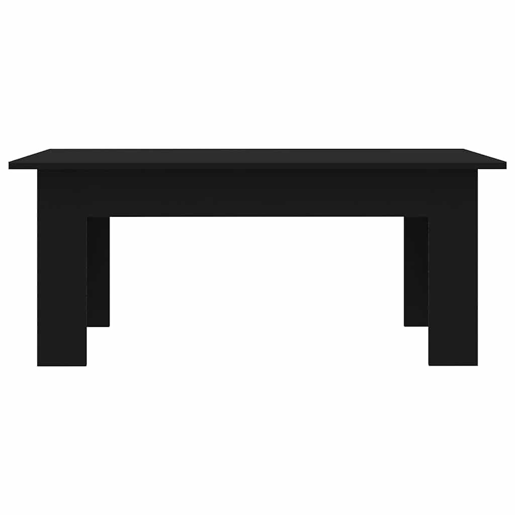 vidaXL طاولة قهوة لون أسود 100×60×42 سم خشب صناعي