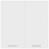 vidaXL خزانة معلقة أبيض 60×31×60 سم خشب صناعي