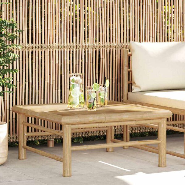 vidaXL طاولة حديقة 30x65x65 سم خيزران