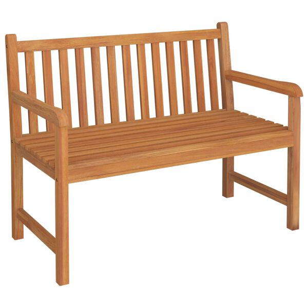 vidaXL عدد 3 قطع طقم سفرة حديقة خشب ساج صلب