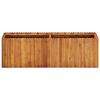 vidaXL حوض حديقة مرتفع 150×30×50 سم خشب أكاسيا صلب
