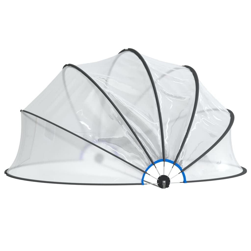 vidaXL قبة حمام سباحة 500×250 سم