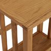 vidaXL طاولة مجلات 45×35×55 سم خشب بلوط صلب