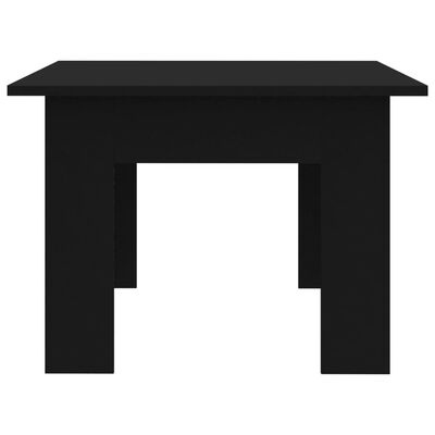vidaXL طاولة قهوة أسود 100×60×42 سم خشب حبيبي