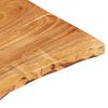 vidaXL سطح حوض غسيل الحمام خشب أكاسيا صلب 80×55×2.5