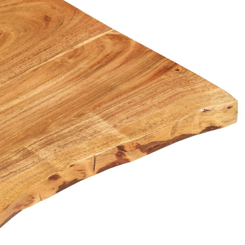 vidaXL سطح حوض غسيل الحمام خشب أكاسيا صلب 80×55×2.5