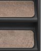 vidaXL درج كلب قابل للطي أسود 62×40×49.5