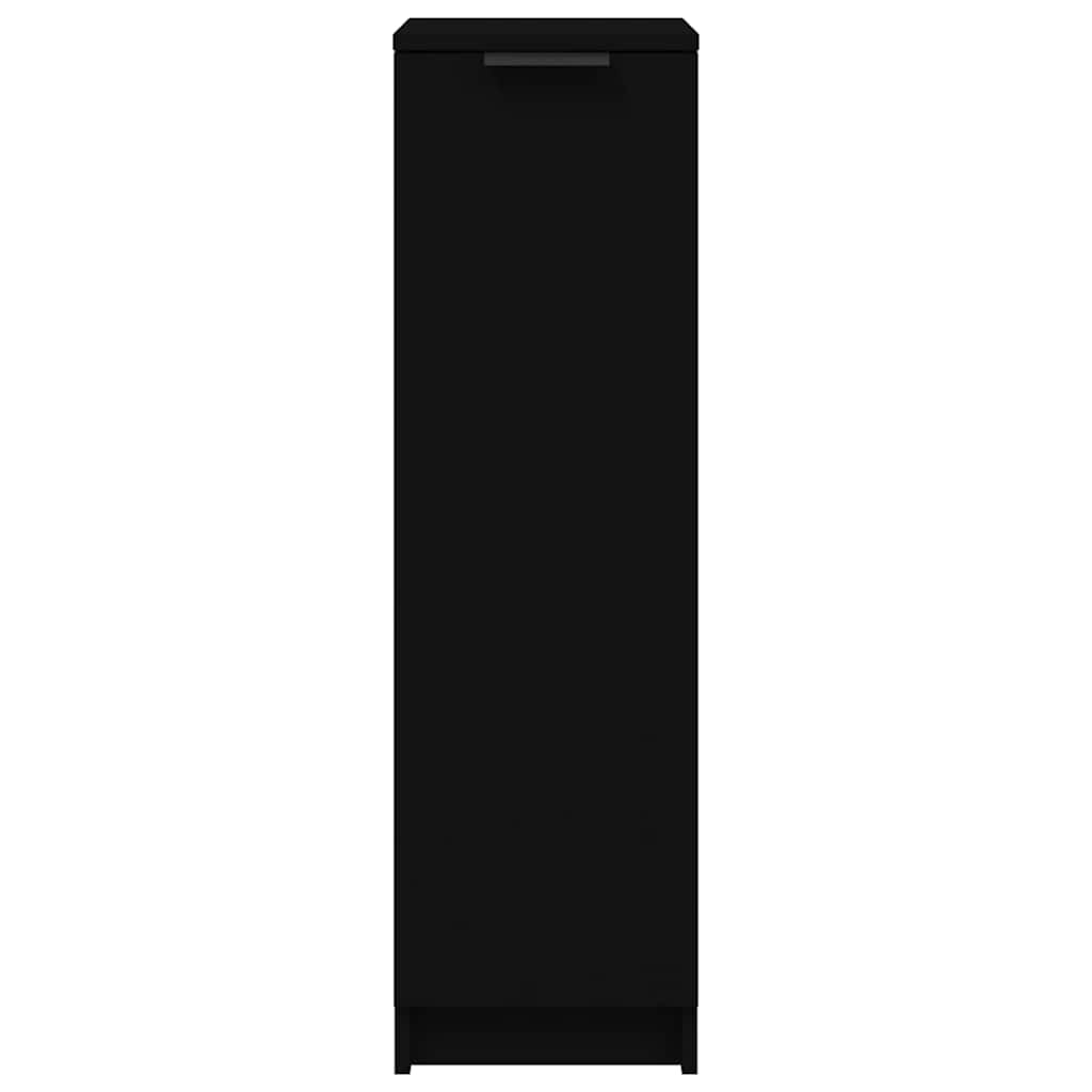 vidaXL خزانة أحذية 100x35x30 سم خشب صناعي أسود