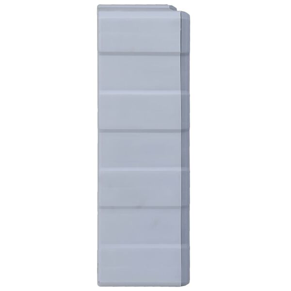 vidaXL منظم متعدد الأدراج مع 39 درجًا 38×16×47 سم