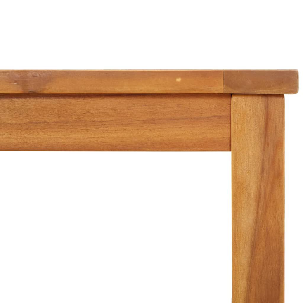 vidaXL طاولة قهوة 36x40x40 سم خشب أكاسيا صلب