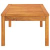 vidaXL طاولة قهوة 100×50×33 سم خشب أكاسيا صلب