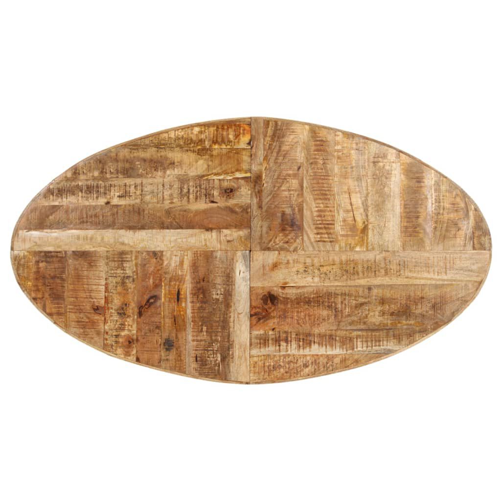 vidaXL طاولة سفرة 160×90×75 سم خشب مانجو خشن