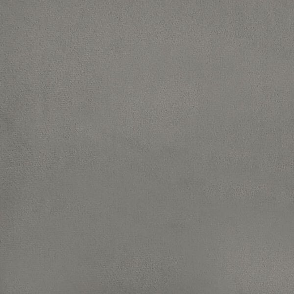 vidaXL إطار سرير دون مرتبة لون رمادي فاتح 200x90 سم مخمل