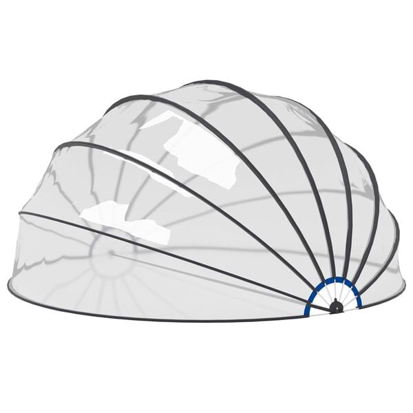 vidaXL قبة حمام سباحة 550&times;275 سم