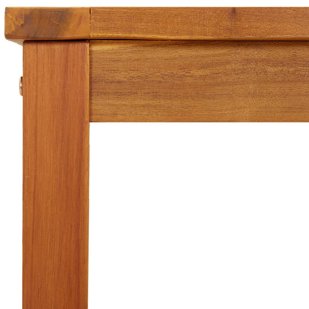 vidaXL مقعد طويل للحديقة 45x35x110 سم خشب أكاسيا صلب