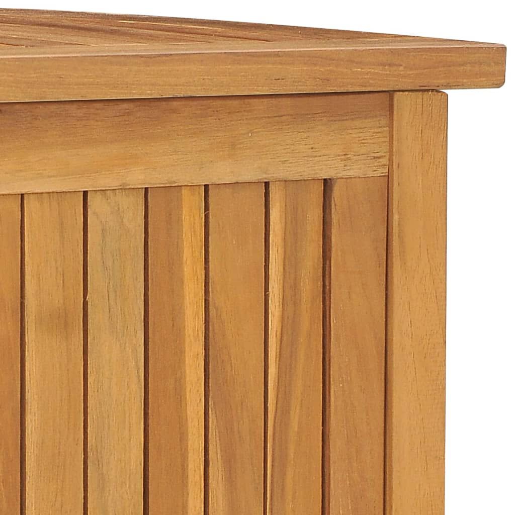 vidaXL صندوق حديقة 150×50×55 سم خشب ساج صلب