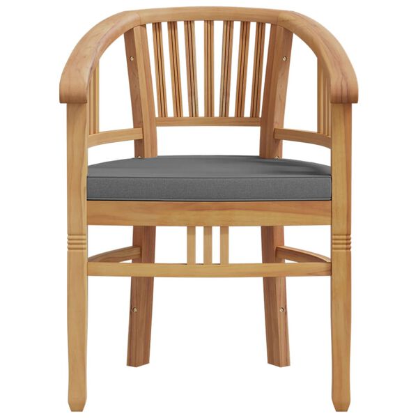 vidaXL طقم سفرة حديقة 5 قطع خشب ساج صلب