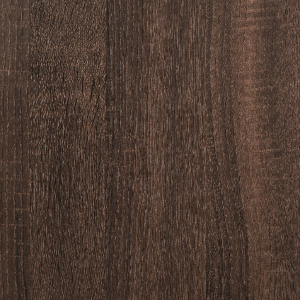 vidaXL صندوق تخزين أوك بني 84×42×46 سم خشب صناعي