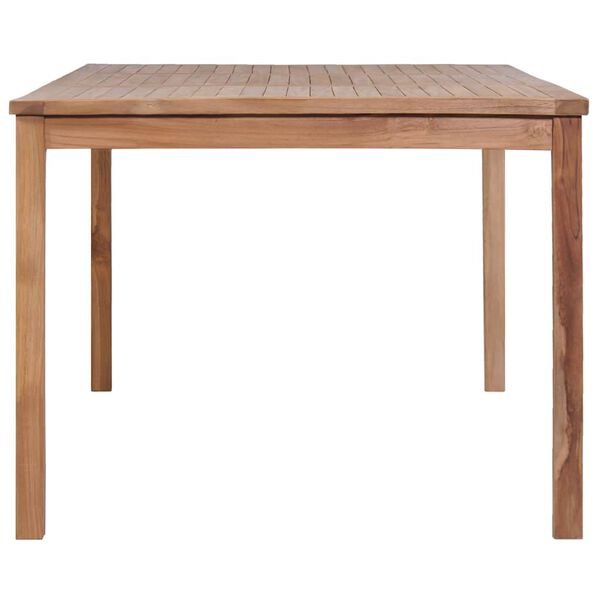 vidaXL طاولة حديقة 200×100×77 سم خشب ساج صلب